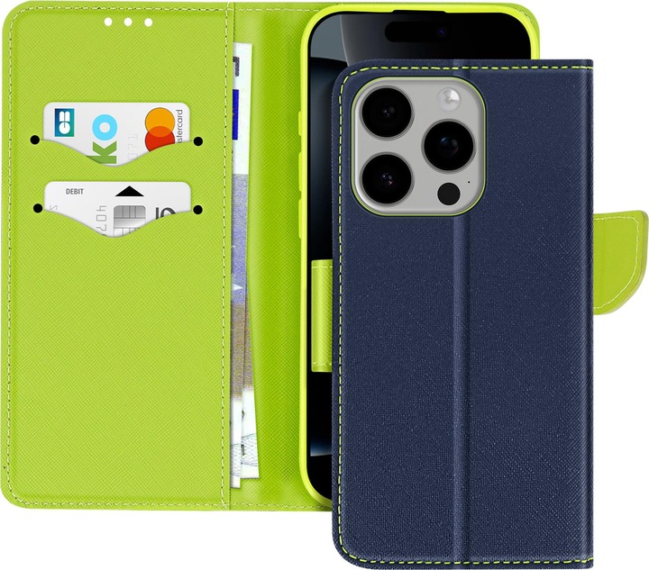 Produktbild Avizar Fancy Wallet Cover (Apple iPhone 16 Pro)