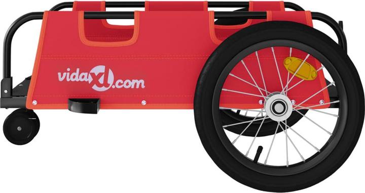 Produktbild vidaXL Fahrradanhänger Oxford-Gewebe und Eisen