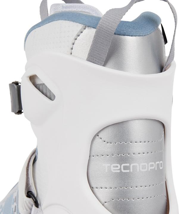 Produktbild Tecnopro Maverick 1.0 Eishockeyschuh Damen (Grösse: 40.0, 900 black/bluelight/silver) (40)