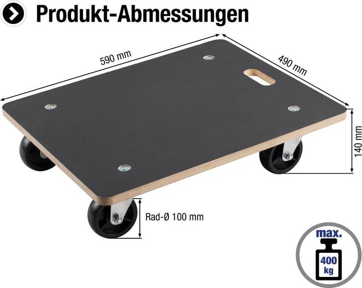 Actual product image Metafranc Transport roller (400 kg)