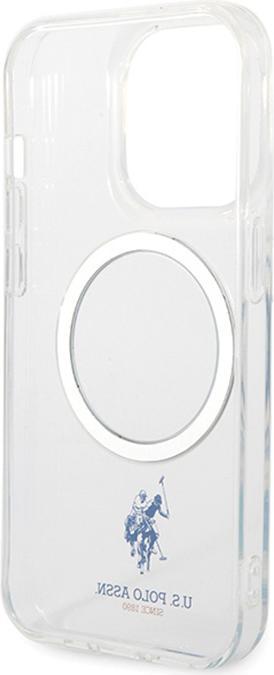 Actual product image U.S. Polo US Polo USHMP15LUCIT iPhone 15 Pro 6.1" transparent MagSafe Collection (Apple iPhone 15 Pro)