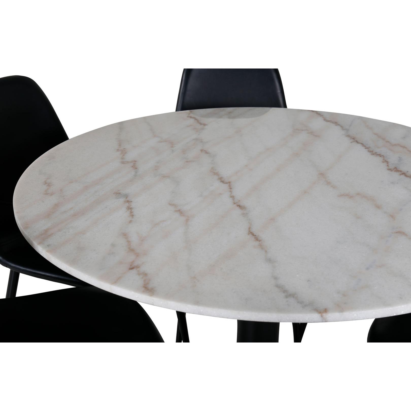 Thumbnail - Ebuy24, Esstisch, Essgruppe Estelle 77 (7-teilig) (106 x 106 x 75 cm)