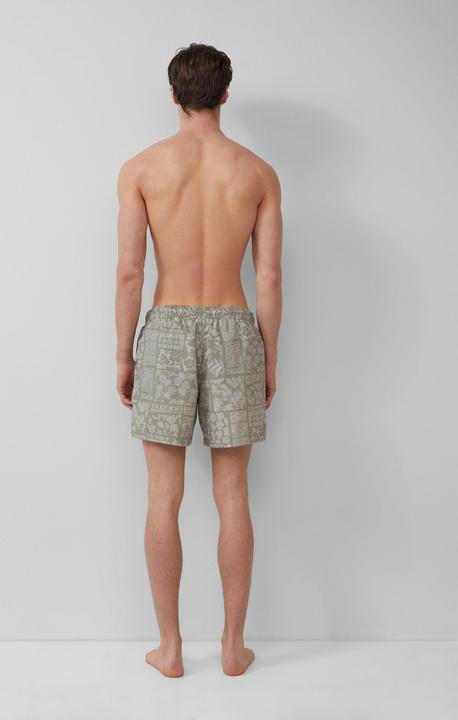 Produktbild S.Oliver Badehose Badeshorts mit All-over-Print und Eingrifftaschen (L)
