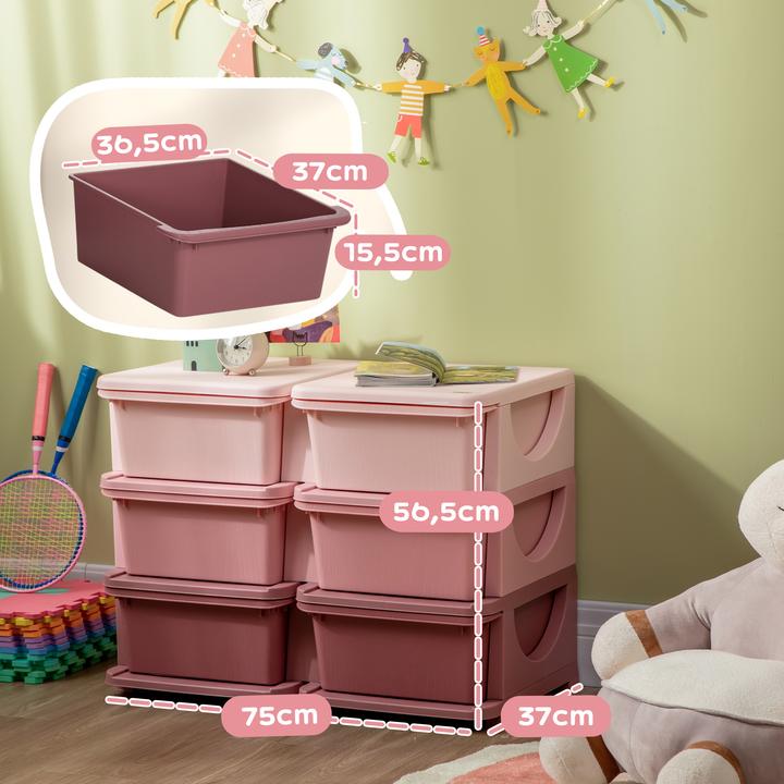 Actual product image Homcom Toy organiser