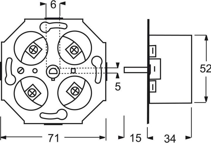Actual product image Busch-Jaeger Timer 15 min 1070U 1070U (1070U)