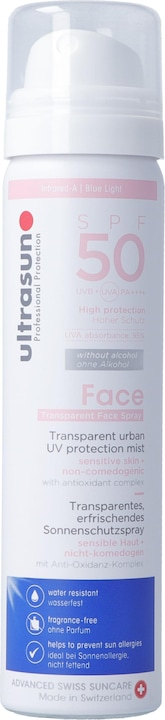 Ultrasun Face & Scalp UV Protection (Sun cream face, SPF 50, 75 ml, 75 g)