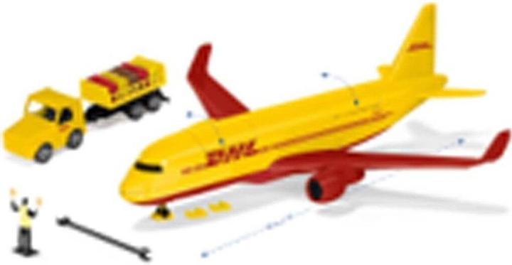 Produktbild Siku DHL Frachtflugzeug mit Zubehör