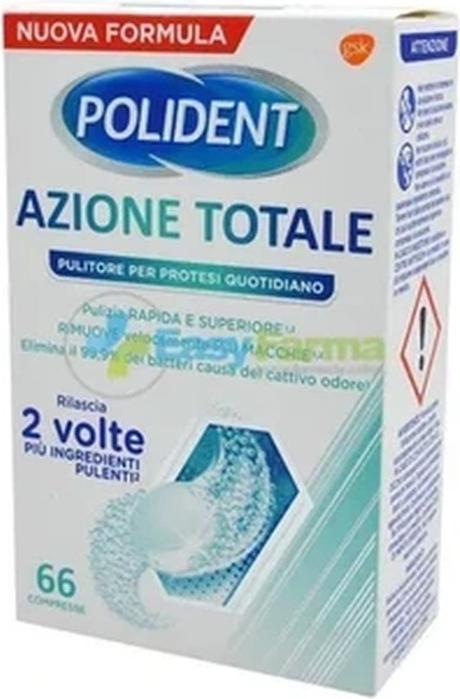 Image du produit Mask-arade GSK Polident Total Action Daily Cleaner For Prostheses 66 Comprimés (Stérilisateur pour brosses à dents)
