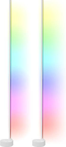 Actual product image Luminea Set of 2 WLAN floor/corner lights (750 lm)