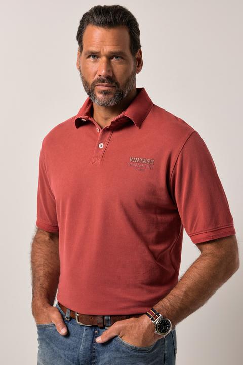 Produktbild JP1880 Poloshirt, Halbarm, Print, Vintage Look (8XL)