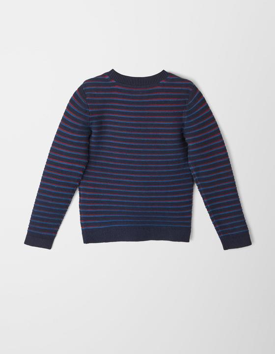 Immagine prodotto s.Oliver Strickpullover Gestreifter Pullover aus Baumwollmix (98)