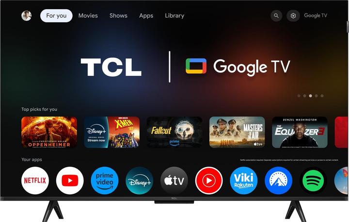 Actual product image TCL 43P7K (43", QLED, 4K, 2025)