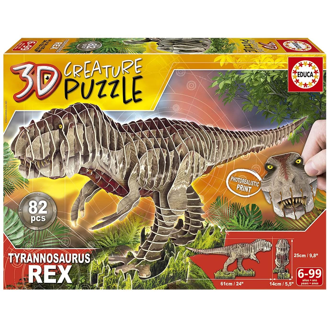 Educa D T Rex Puzzle (82 Teile)