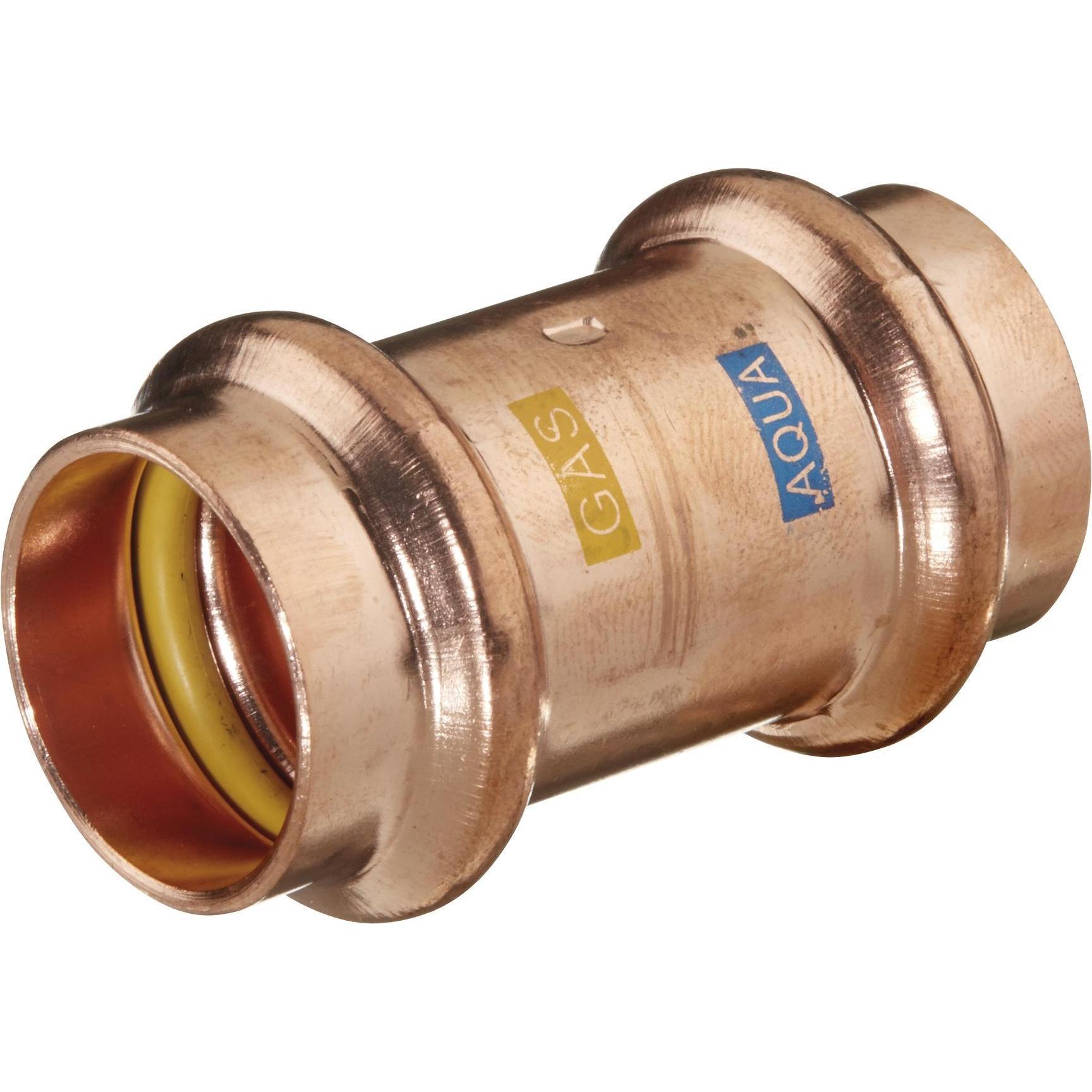 Magni, Tecnologia di connessione dei tubi, Raccordo HS V-Press Copper AQUAGAS 42x42mm