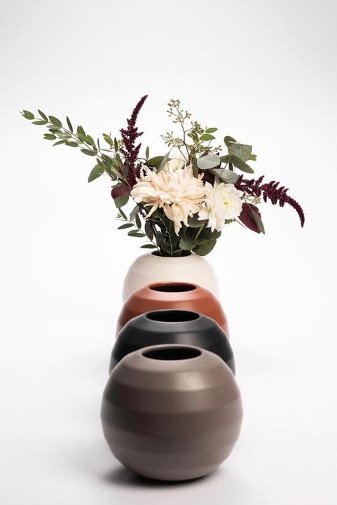 Produktbild Markslöjd Vase Omfamna 14 cm, Rotbraun (1x)
