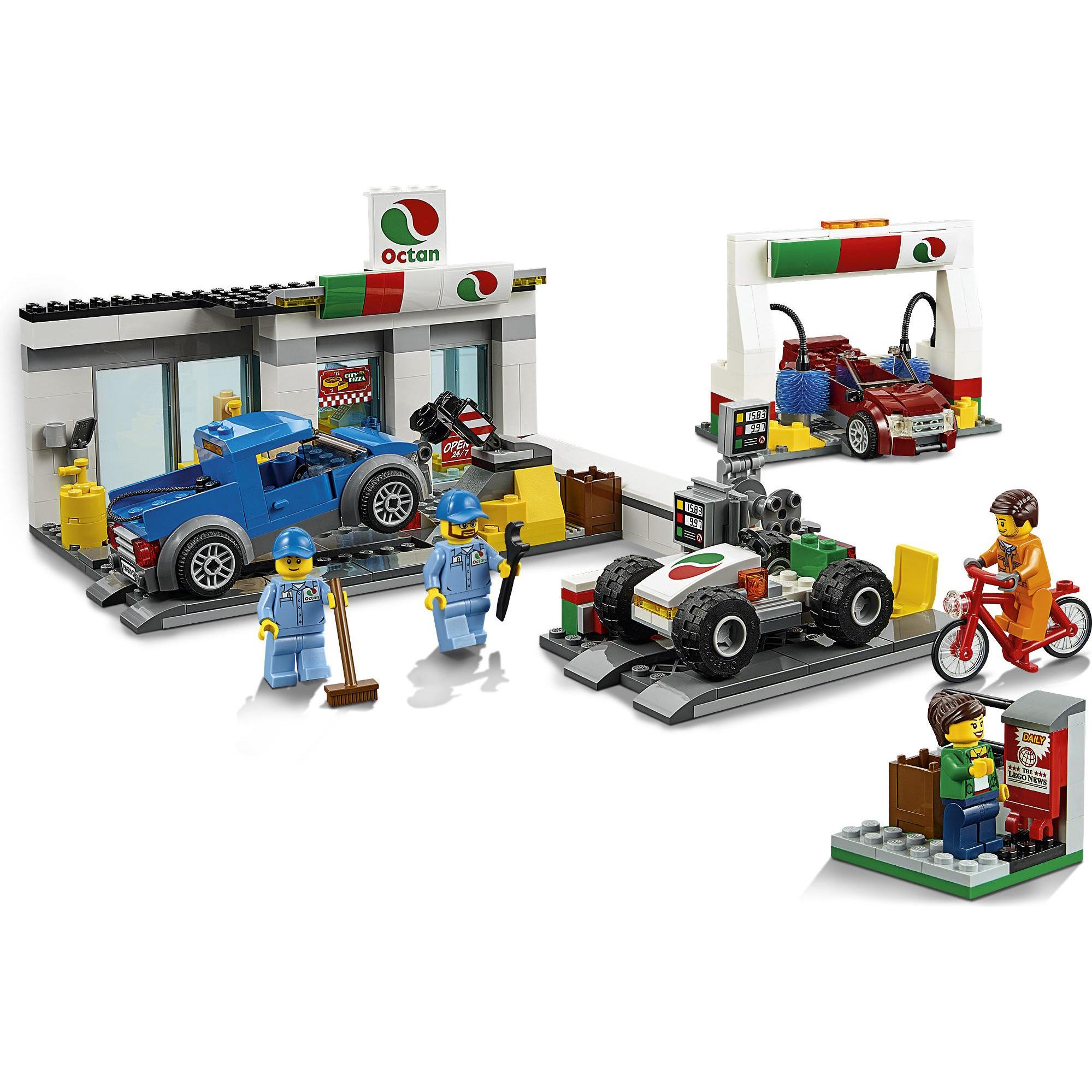 LEGO City petrol station buy at Galaxus
