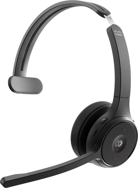 Actual product image Cisco 721 Wireless Single On-ear Headset USB-A (Wireless, USB-A)
