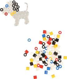 Actual product image Hama Perlen Strijkkralenset Maxi - Hond, 100st.