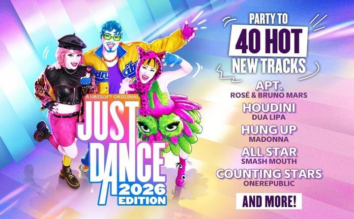 Actual product image Ubisoft Just Dance 2026 (Switch, French, German, Italian)