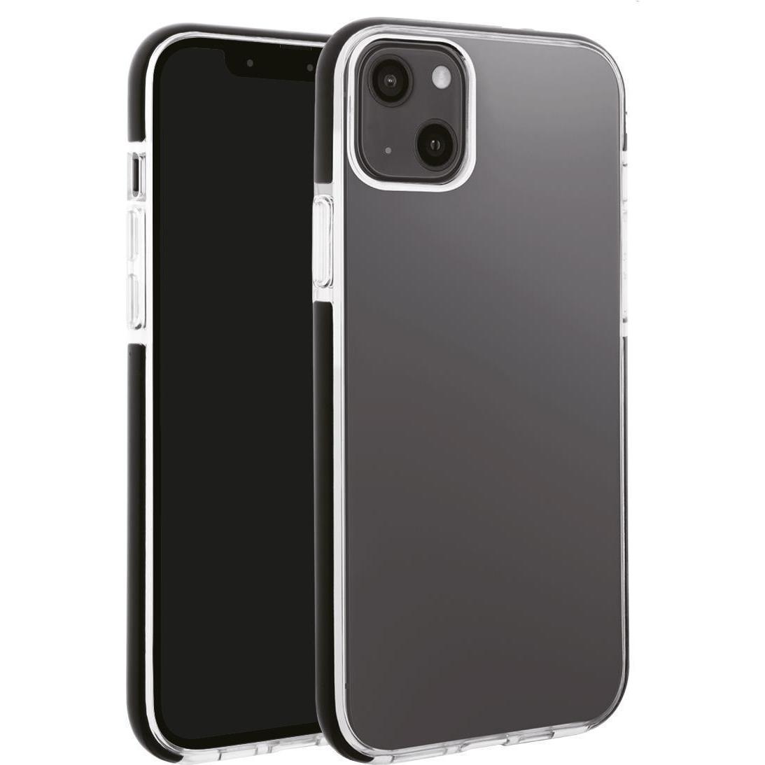 Vivanco Rock Solid Handy-Schutzhülle 15,5 cm (6.1" ) Cover Schwarz (Apple iPhone 13), Smartphone Hülle, Schwarz