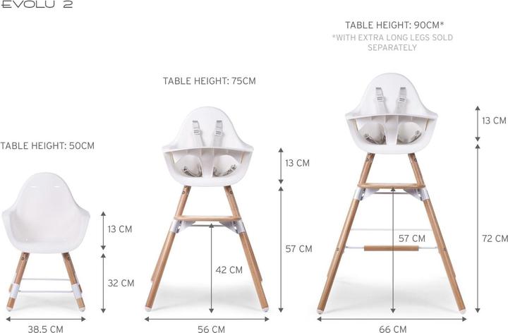 Productafbeelding Childhome Evolu 2 (Kinderstoel)