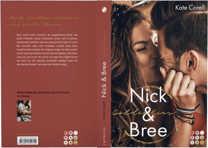 Actual product image Golden Kiss: Nick & Bree (Virginia Kings 2) (Kate Corell, German)