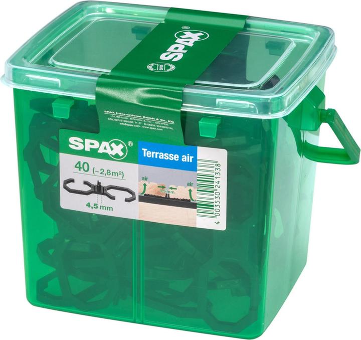 Productafbeelding Spax Air Abstandshalter 4,5mm Hkb M (40x, 9 x 2.80 cm)