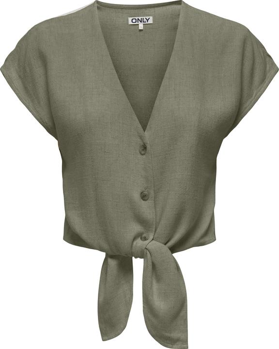 Produktbild Only Onlsiesta Ss Knot Lin Bl Shirt Pnt Noos (L)