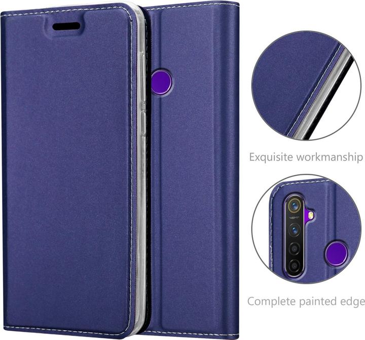 Image du produit Cadorabo Classy Book Housse pour Realme 5 / 5i / 6i / C3 (Domaine 5i, Domaine 6i, Realme 5, Realme C3)