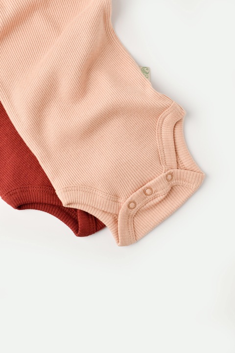 Actual product image BabyCosy 2 Pcs Short sleeved Body (80)