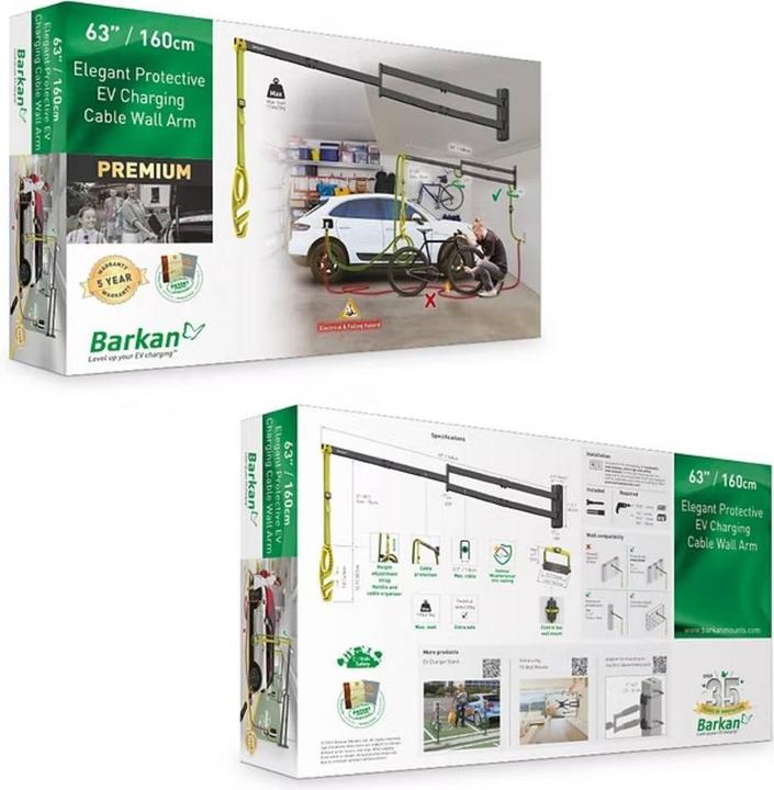 Produktbild Barkan Ladekabel Halterung