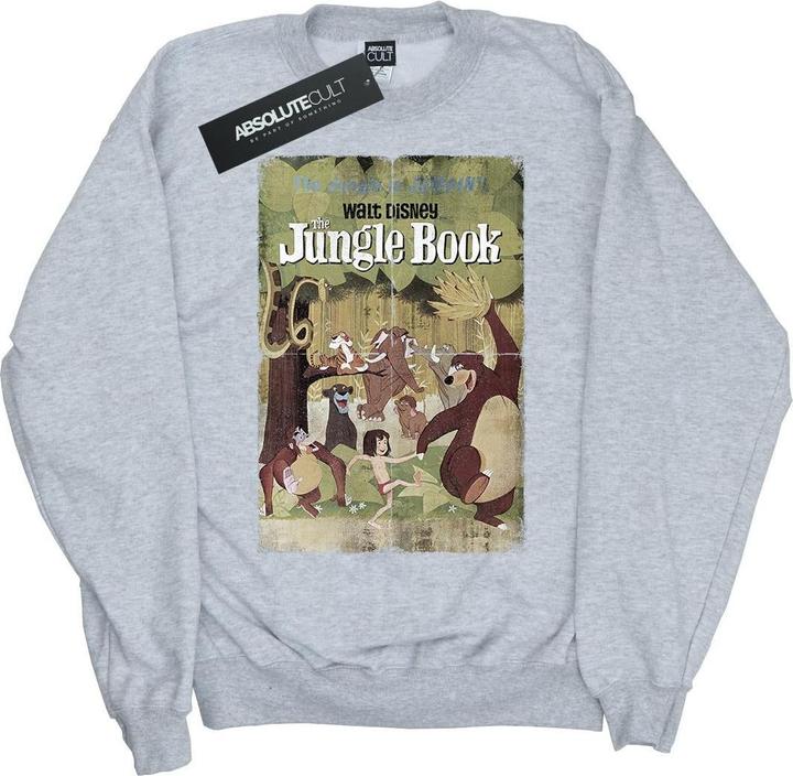 Produktbild Disney The Jungle Book Retro Poster Sweatshirt Jungen (140, 146)