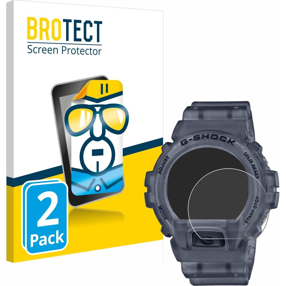 BROTECT Schutzfolie Displayschutz Klar, Smartwatch Schutzfolie, Transparent