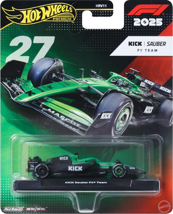 0 Hot Wheels Premium F1 - Team Sauber Coureur 1