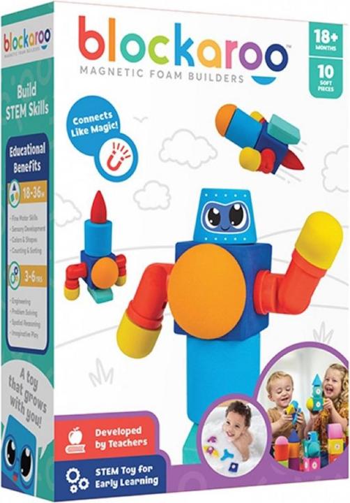 Produktbild Blockaroo Magnetschaumblöcke Roboterbox