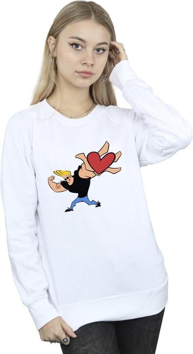 Produktbild Johnny Bravo Heart Present Sweatshirt (M)