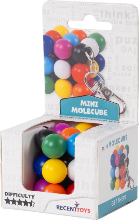 Produktbild Recent Toys Mini Molecube, d/f ab 9 Jahren, 1 Spieler, mit Schlüsselanhänger (1 Teile)