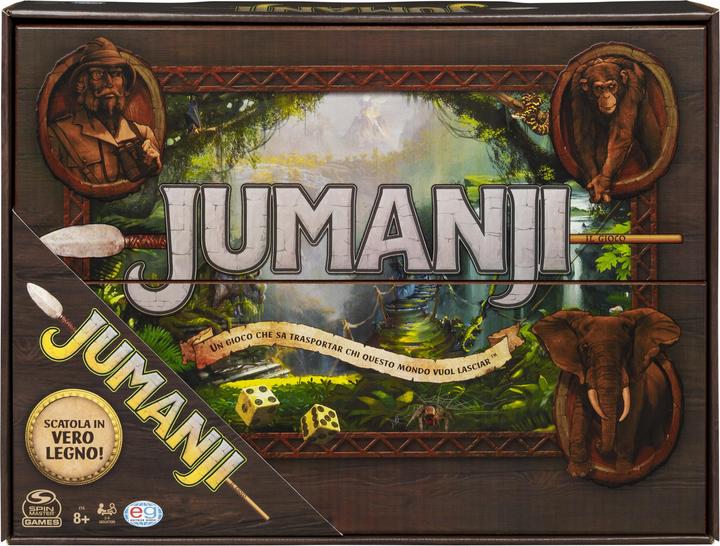 Immagine prodotto Spin Master 6062356 EG - JUMANJI in Legno total refresh (Italiano)