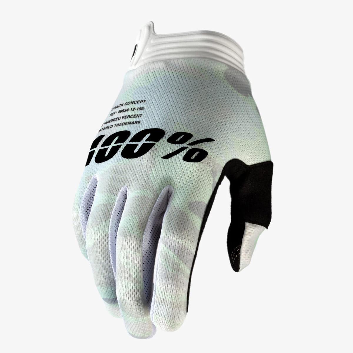 Thumbnail - 100%, Herren, Handschuhe, iTrack Handschuhe, Weiss, (S)
