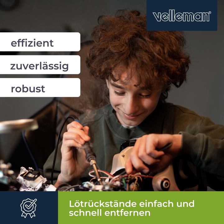 Produktbild Velleman Vacuum Desoldering Pump With Heater 30W