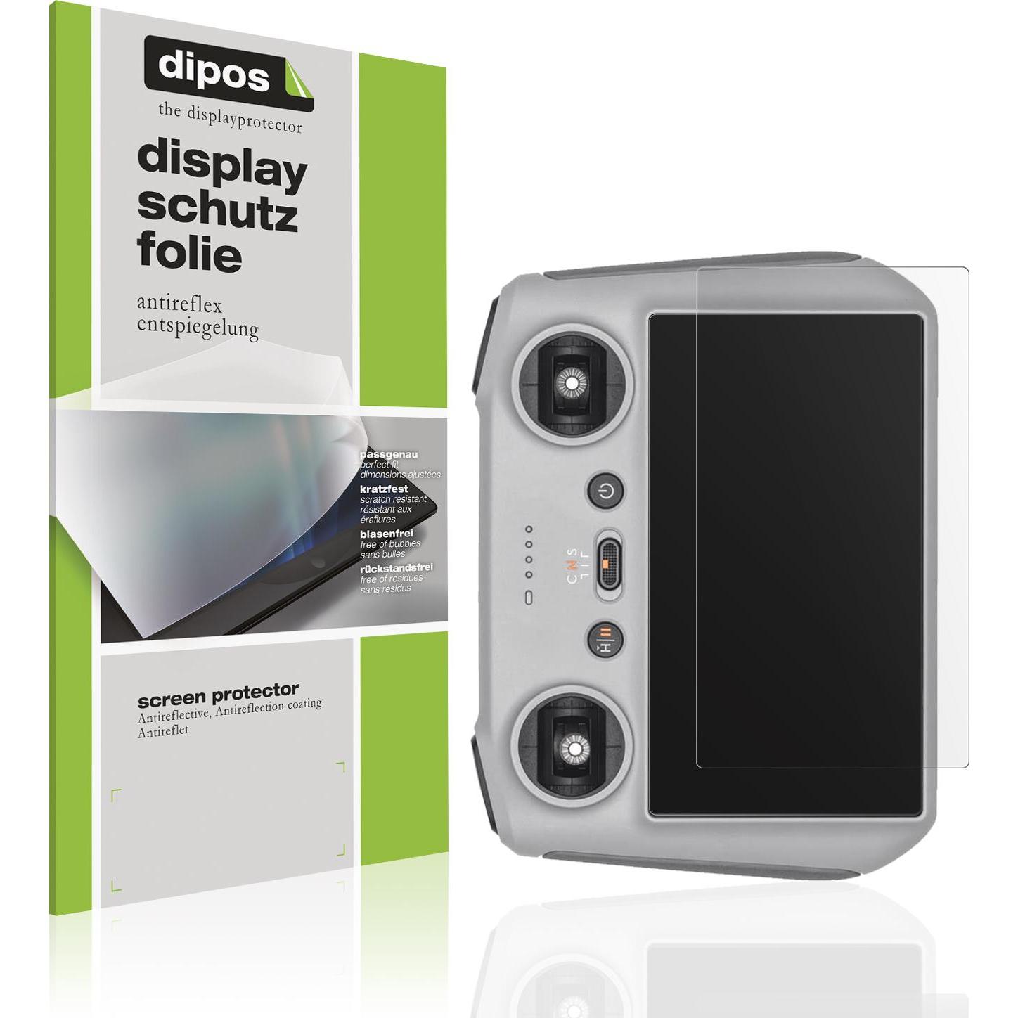 Dipos Schutzfolie Matt für DJI RC (DJI RC), Drohne Zubehör, Transparent