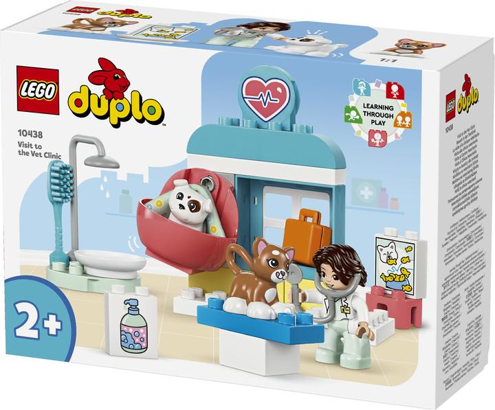 Actual product image LEGO DUPLO visit to the veterinary clinic (10438)