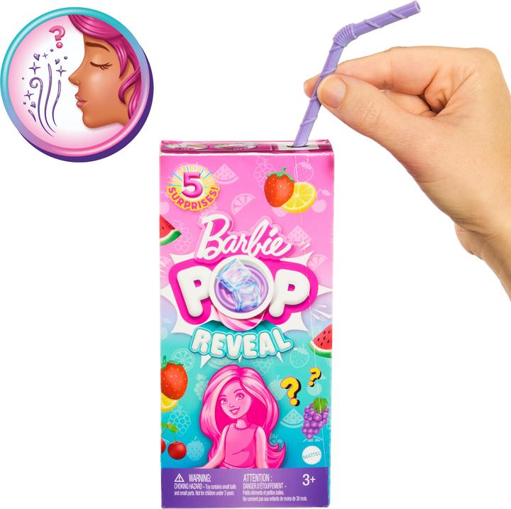 Immagine prodotto Barbie Pop! Reveal Chelsea Fruit Series Sortiment