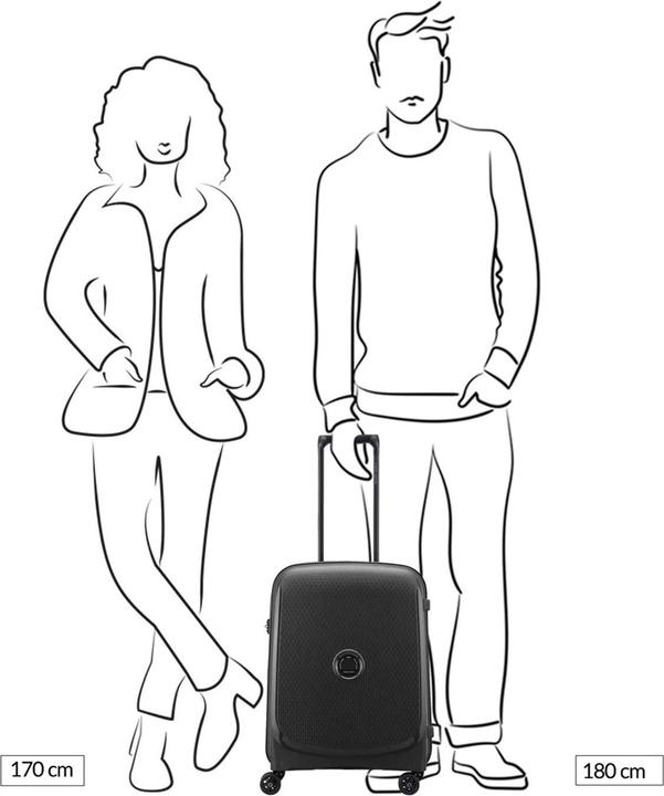 Produktbild Delsey Belmont Plus 4 Rollen Kabinentrolley 55 cm (33 l)