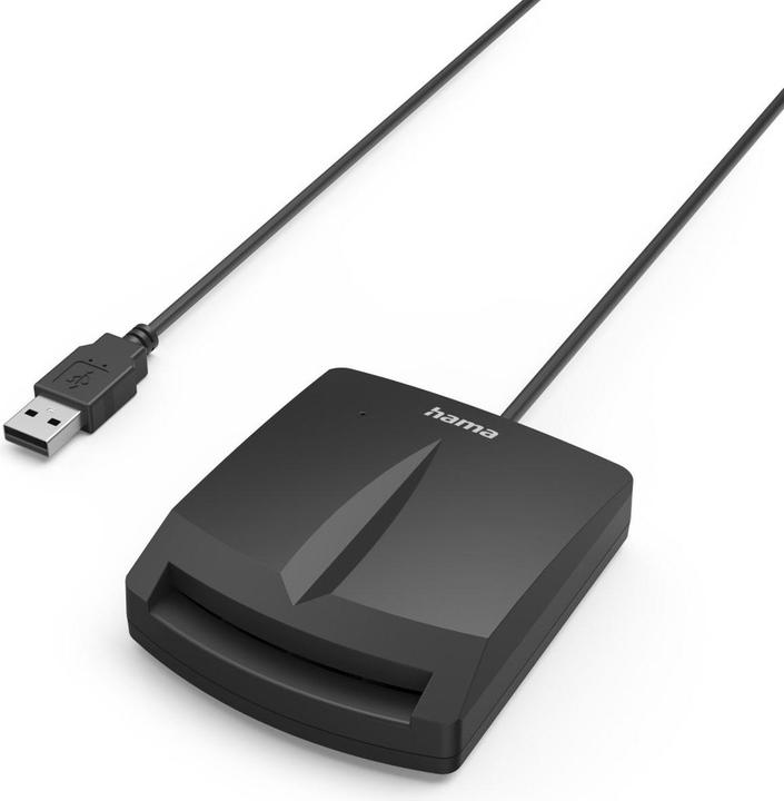 Hama Chipkaartlezer Single For Smartcards/ID-Kaarten w/ USB-C Adapter