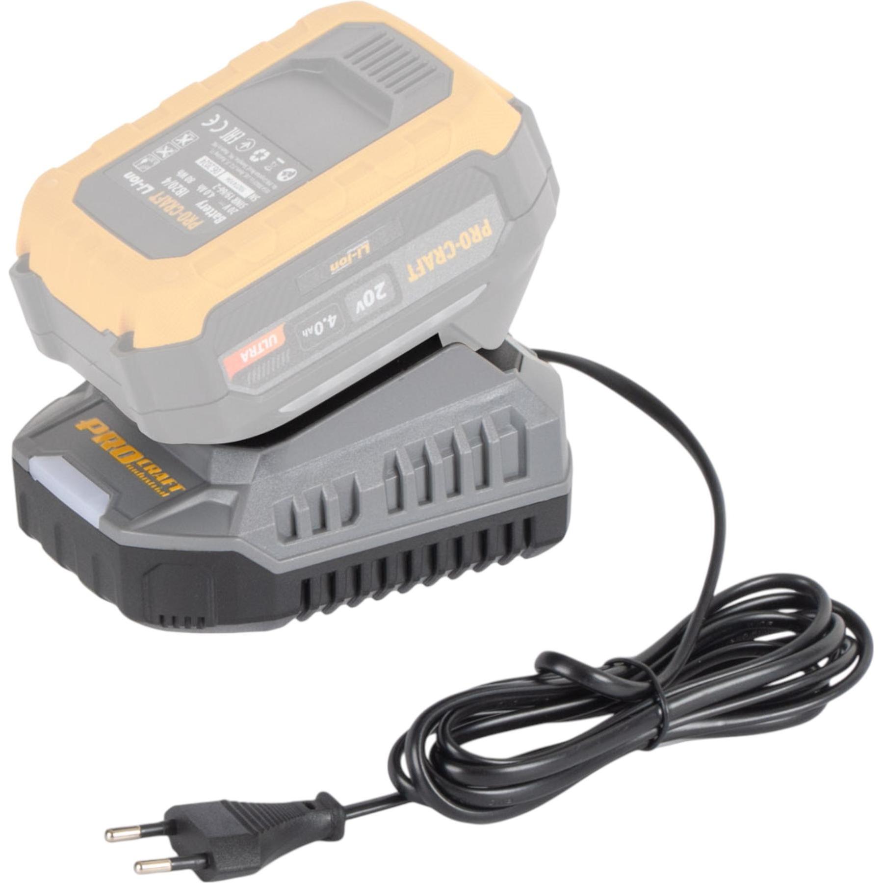 Procraft C20/2 Ladegerät 20 V 2 A Ladestrom für Li-Ion Akkus - Galaxus