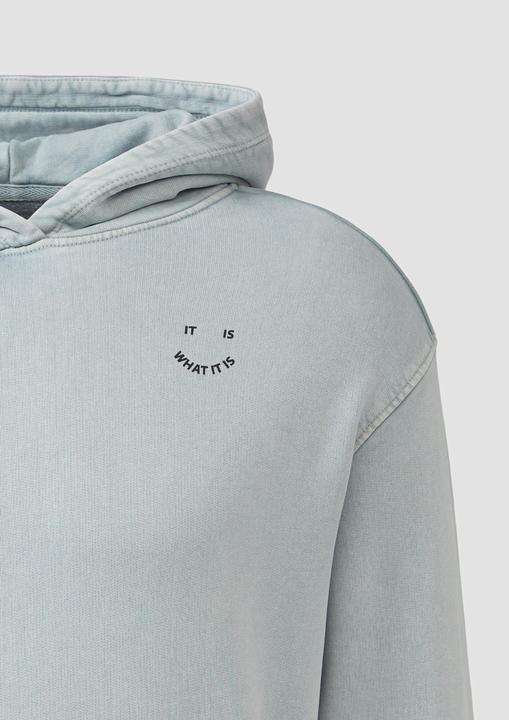 Produktbild s.Oliver Sweatshirt Unisex Sweatshirt mit Backprint und Wascheffekt (L)