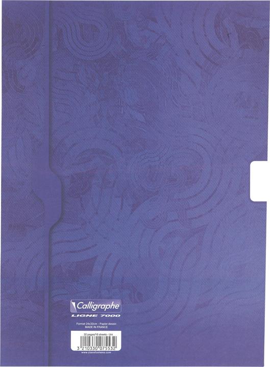 Produktbild Clairefontaine Calligraphe Notizbuch (Weicher Einband)
