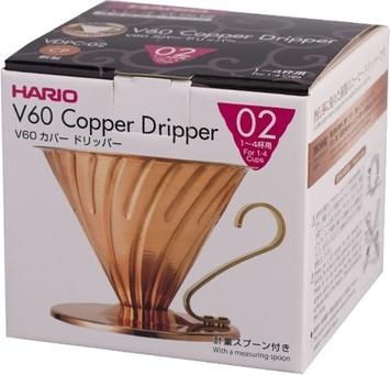 Produktbild Hario V60-02 Metalltropfer – Kupfer