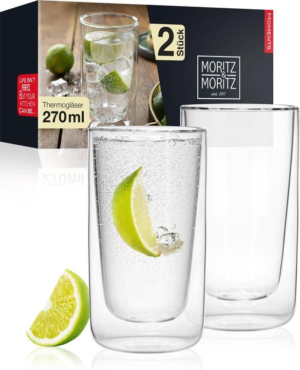 Actual product image Moritz & Moritz Drinking glasses (0.27 l, 2x)